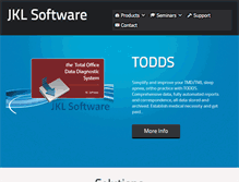 Tablet Screenshot of jklsoftware.com